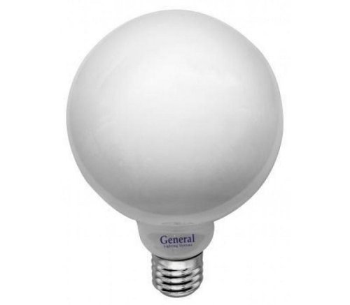 Лампа светодиодная Глоба General G125S-M-8-T27-450 Шар E27 220В 8Вт 840Лм 4500К картинка 